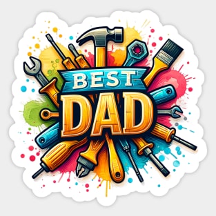 Best Dad Sticker